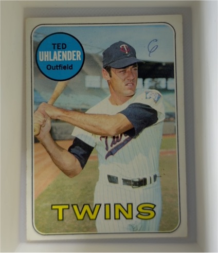 1969 Topps #194 Ted Uhlaender Minnesota Twins — front