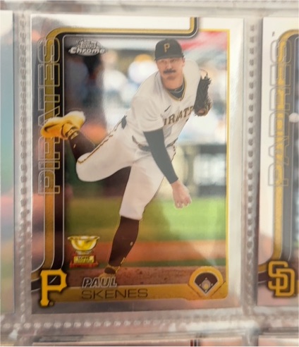 2025 Topps Chrome #300 Paul Skenes — front