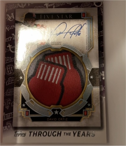 2021 Topps Through the Years #TTY-13 David Ortiz — front