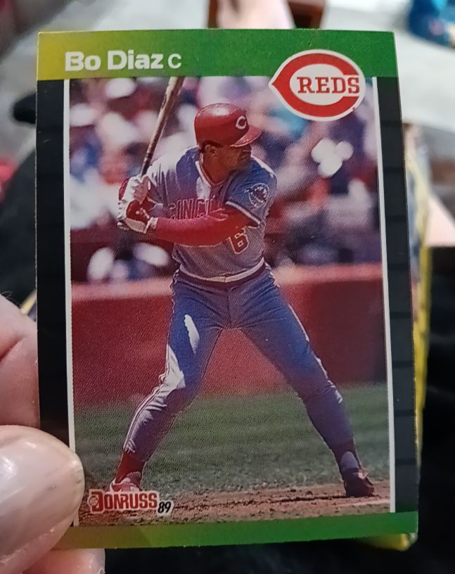 1989 Donruss #242 Bo Diaz — front