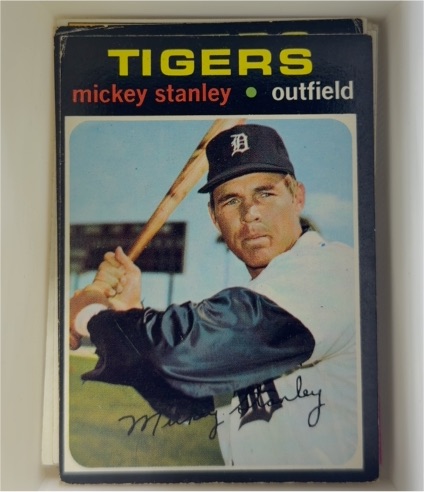 1971 Topps #524 Mickey Stanley — front