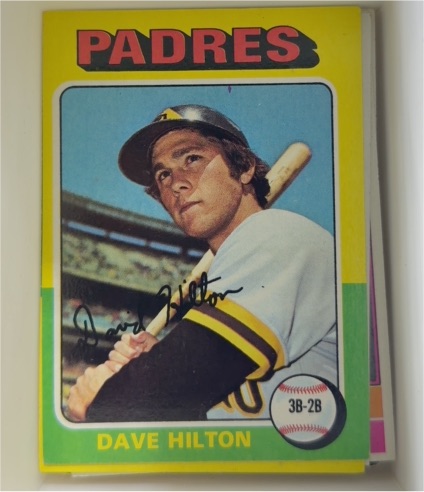 1975 Topps #509 Dave Hilton — front