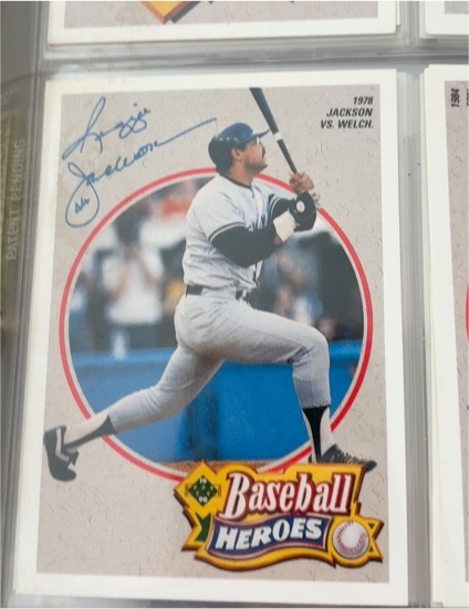 1990 Upper Deck #4 Reggie Jackson Baseball Heroes — front