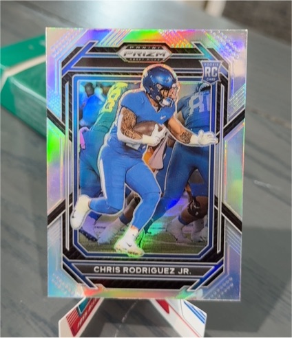 2023 Panini Prizm Draft Picks #130 Chris Rodriguez Jr. — front