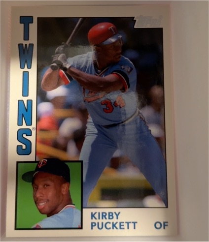 1984 Topps #74 Kirby Puckett — front
