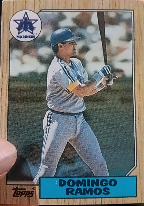 1987 Topps #641 Domingo Ramos — front