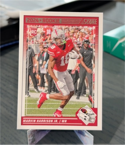 2024 Panini Score #305 Marvin Harrison Jr. — front