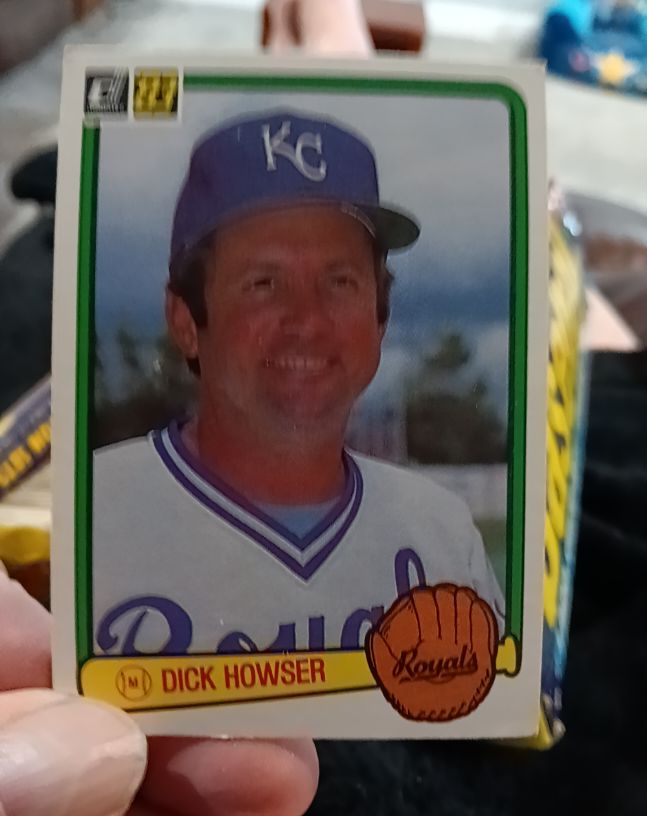 1983 Donruss #590 Dick Howser — front