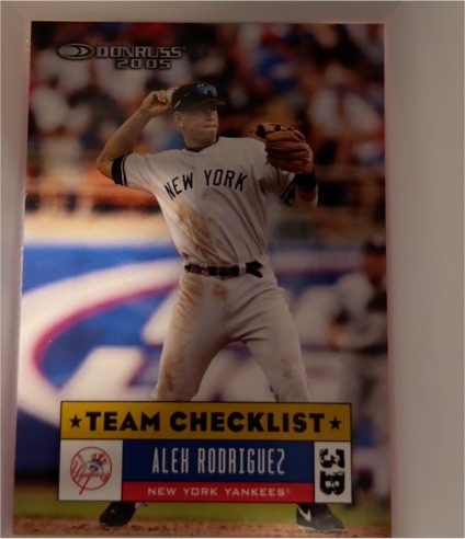 2005 Donruss #33 Alex Rodriguez — front