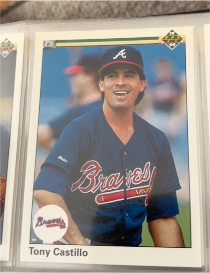 1990 Upper Deck #551 Tony Castillo — front