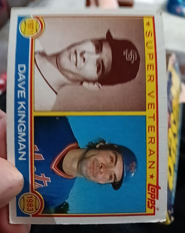 1983 Topps #161 Dave Kingman — front
