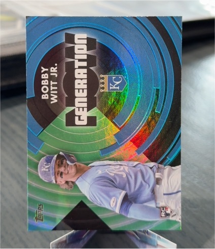 2022 Topps Update #GN-61 Bobby Witt Jr. Generation Now — front
