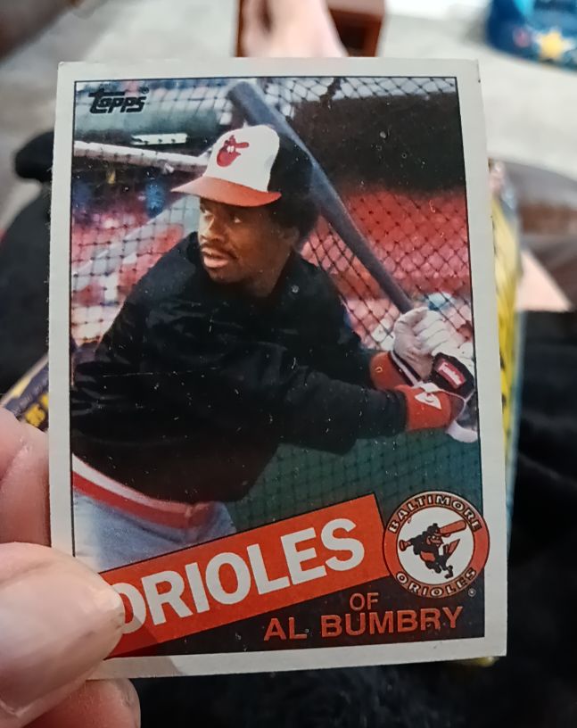 1985 Topps #726 Al Bumbry — front