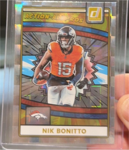 2025 Panini Donruss #AAP-NBO Nik Bonitto Action-All Pros — front