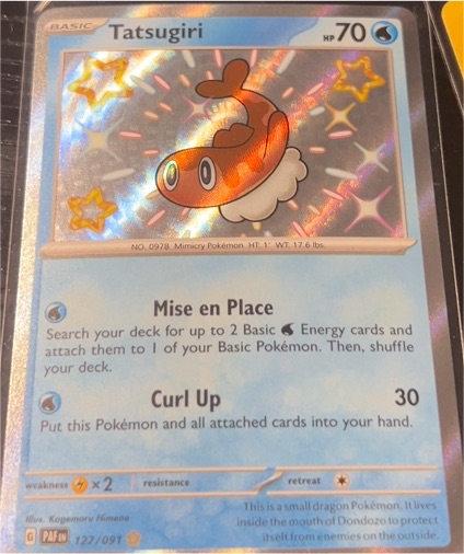2024 Pokémon Paldean Fates #127 Tatsugiri — front