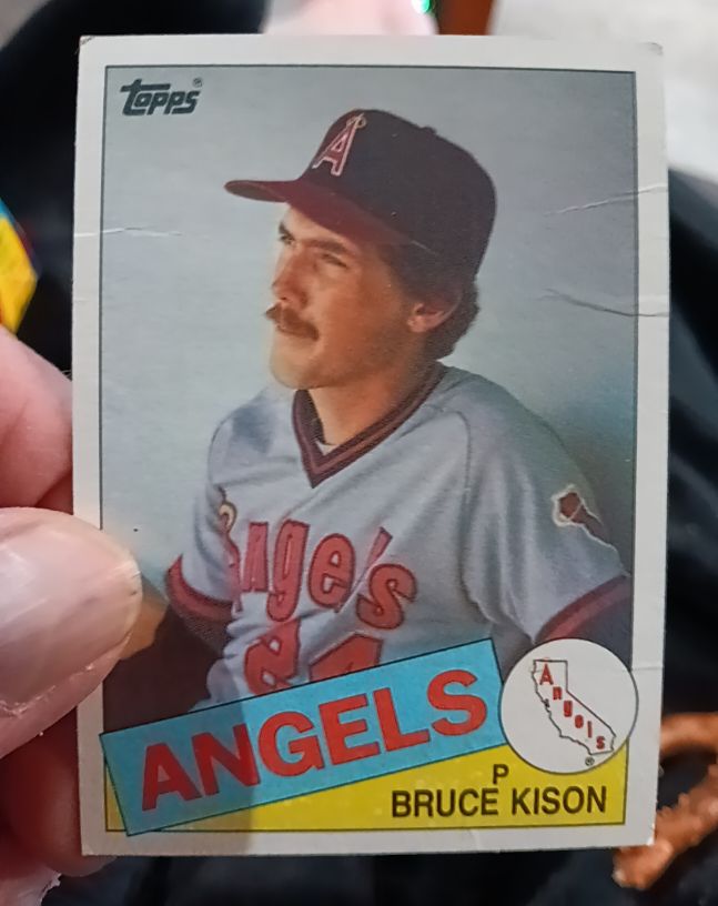 1985 Topps #544 Bruce Kison — front
