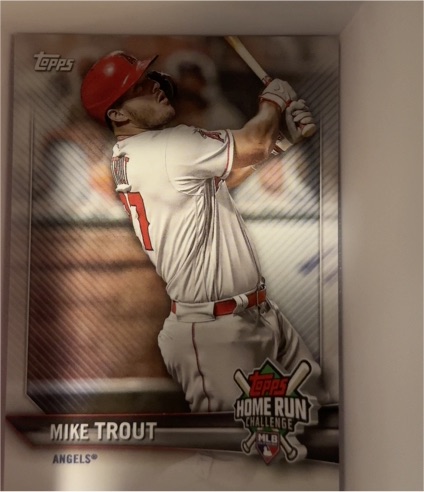2021 Topps #HRC-1 Mike Trout Home Run Challenge — front