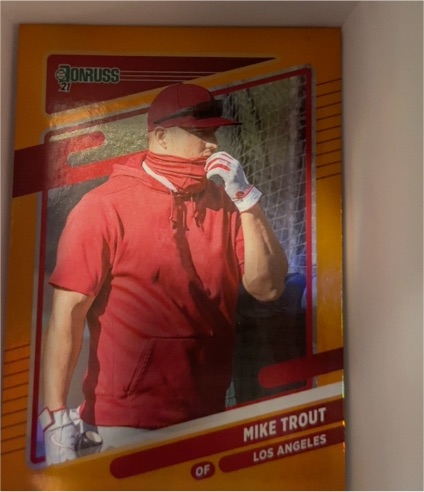 2021 Donruss #170 Mike Trout — front