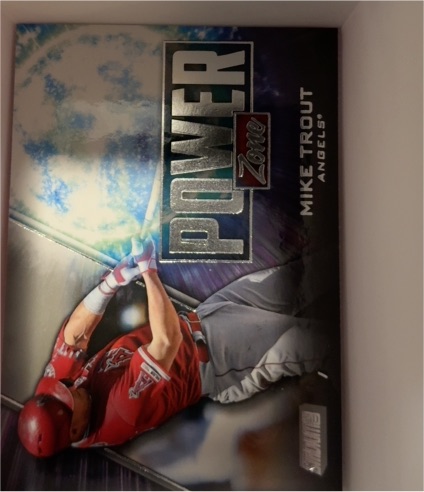 2020 Topps Stadium Club Power Zone #PZ-3 Mike Trout — front