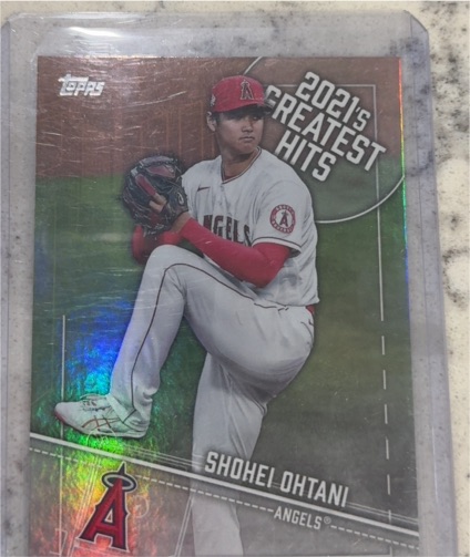 2022 Topps Series 1 2021's Greatest Hits #21GH-10 Shohei Ohtani — front