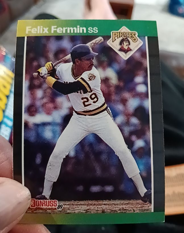1989 Donruss #565 Felix Fermin — front