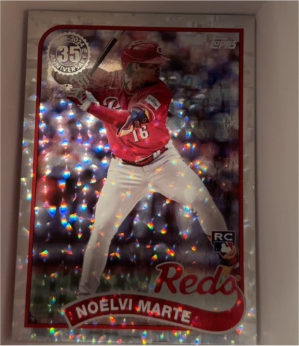2024 Topps Series 2 1989 Topps 35th Anniversary #89B2-3 Noelvi Marte — front