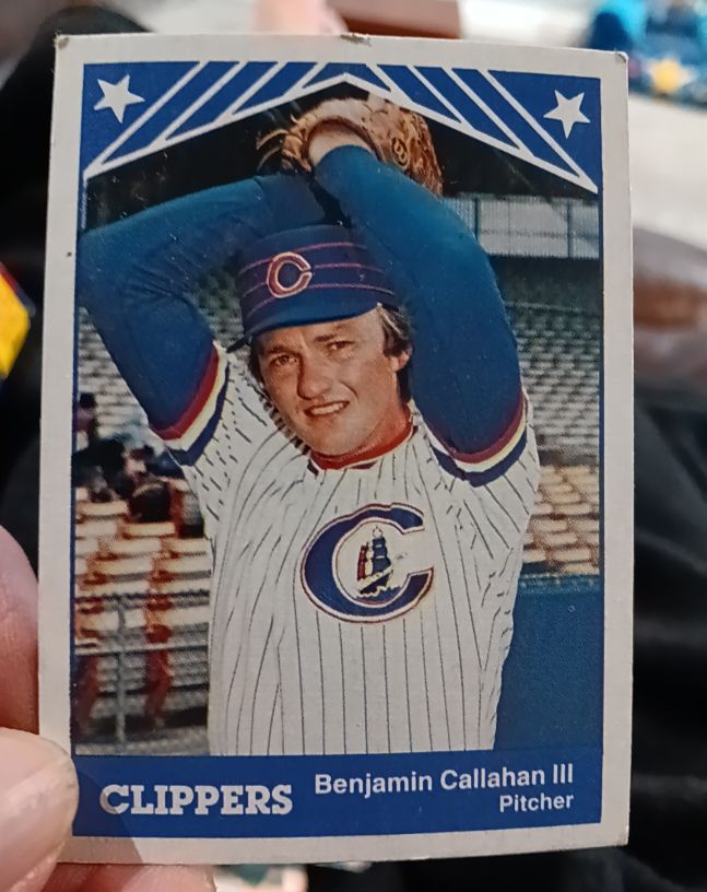 1983 TCMA Clippers #unknown Benjamin Callahan III — front