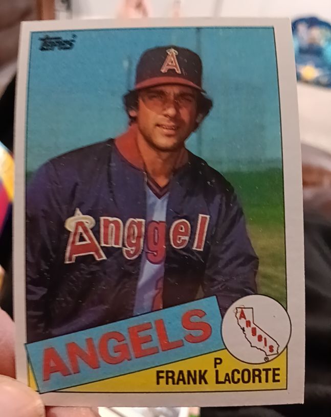 1985 Topps #153 Frank LaCorte — front