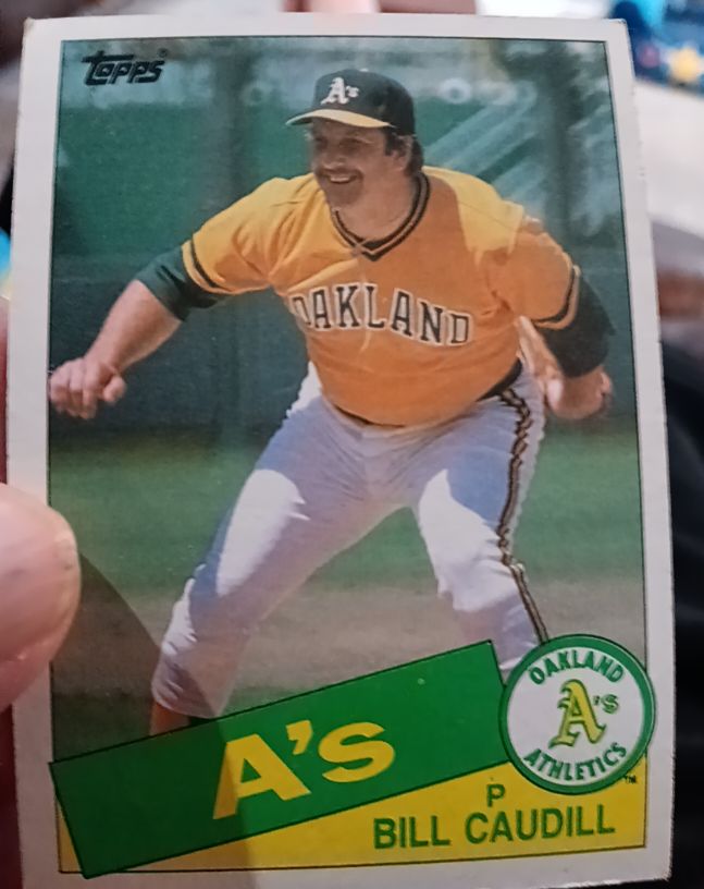 1985 Topps #685 Bill Caudill — front