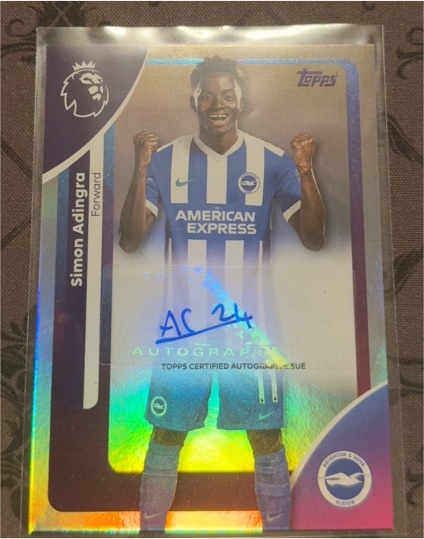 2025-26 Topps Premier League #AC-SA Simon Adingra — front