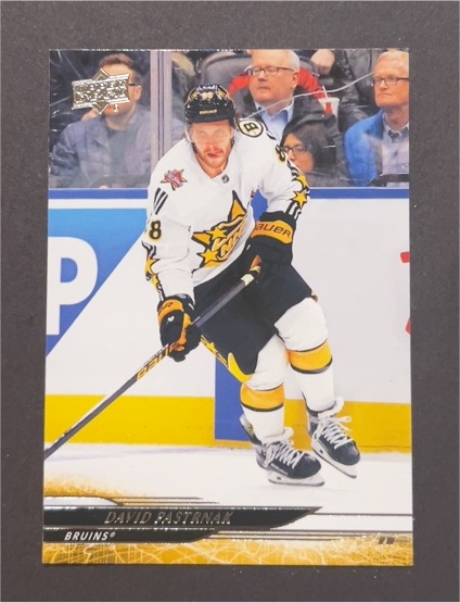 2024-25 Upper Deck Extended #668 David Pastrnak — front