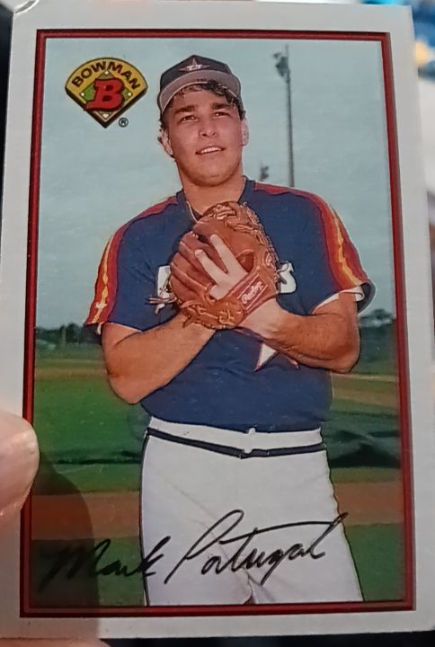 1989 Bowman #318 Mark Portugal Houston Astros — front