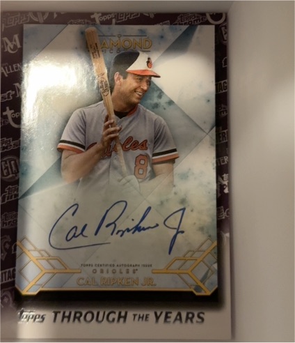 2021 Topps Through the Years #TTY-14 Cal Ripken Jr. — front