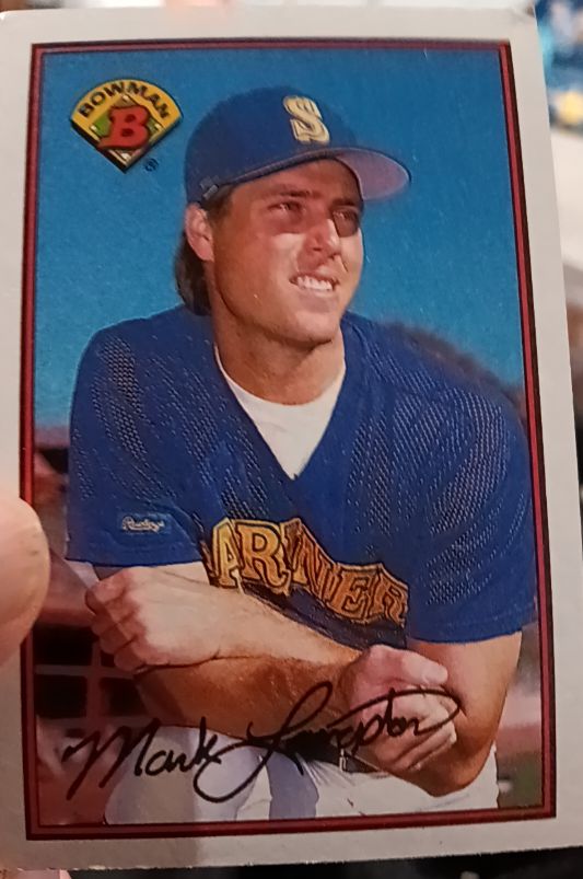 1989 Bowman #205 Mark Langston — front