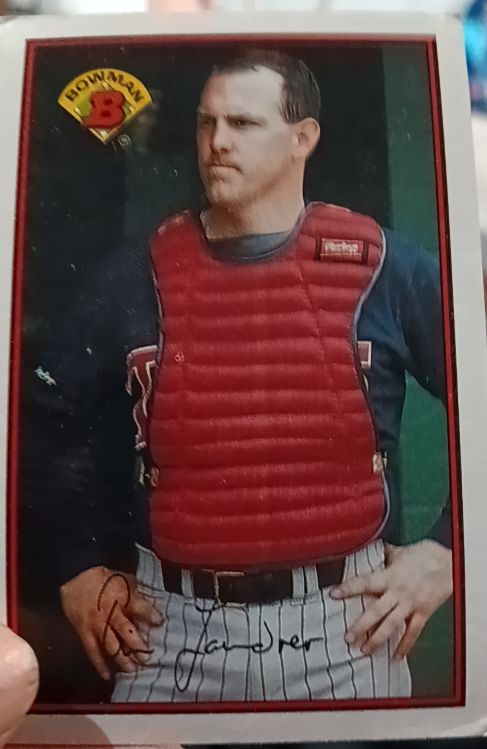 1989 Bowman #154 Tim Laudner — front