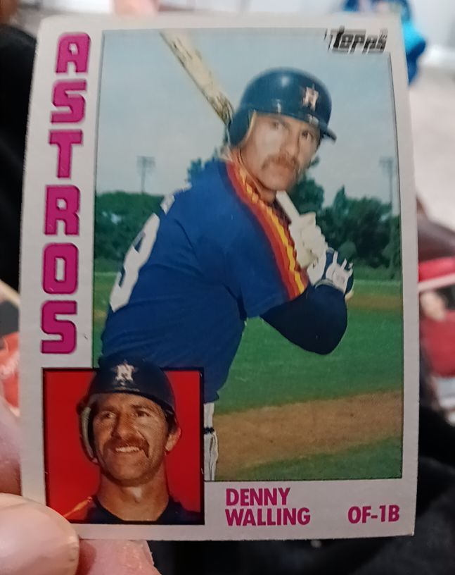 1984 Topps #36 Denny Walling — front