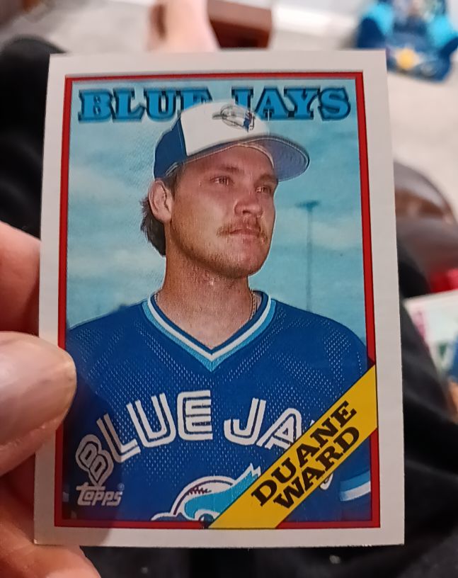 1988 Topps #128 Duane Ward — front