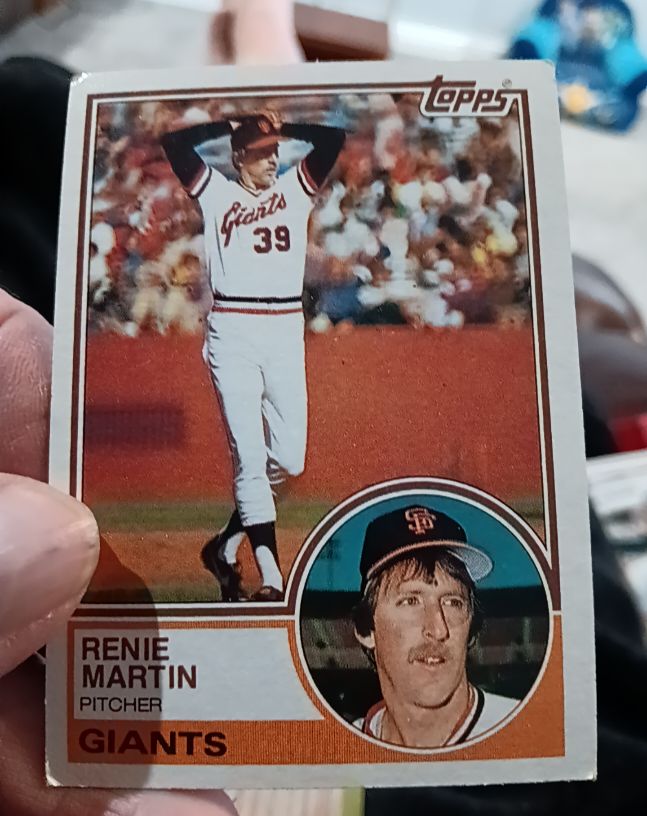 1983 Topps #263 Renie Martin — front