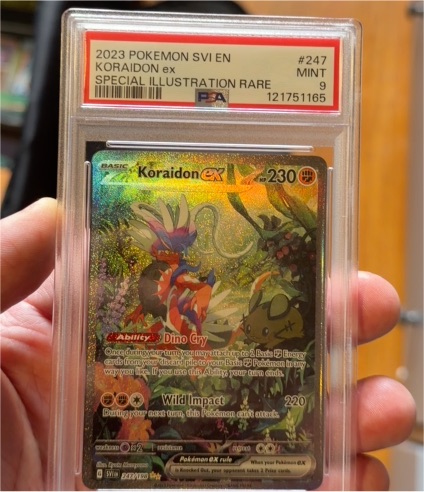 2023 Pokemon Scarlet & Violet #247 Koraidon ex Special Illustration Rare — front