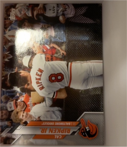 1991 Topps #55 Cal Ripken Jr. — front