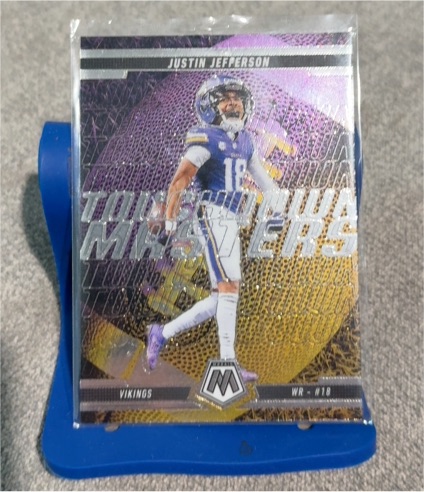 2025 Panini Mosaic #4 Justin Jefferson Touchdown Masters — front