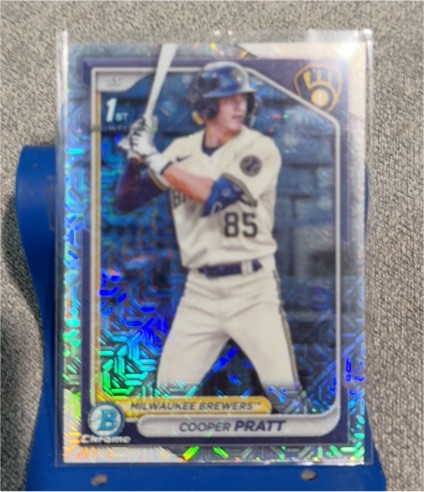 2024 Bowman Chrome #BCP-137 Cooper Pratt — front