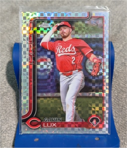 2025 Topps Chrome #237 Gavin Lux — front