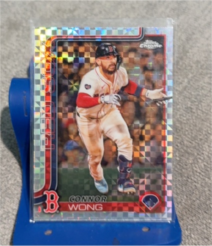 2025 Topps Chrome #10 Connor Wong — front
