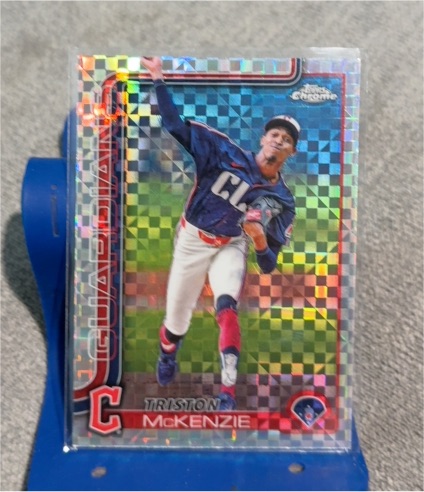 2025 Topps Chrome #21 Triston McKenzie — front