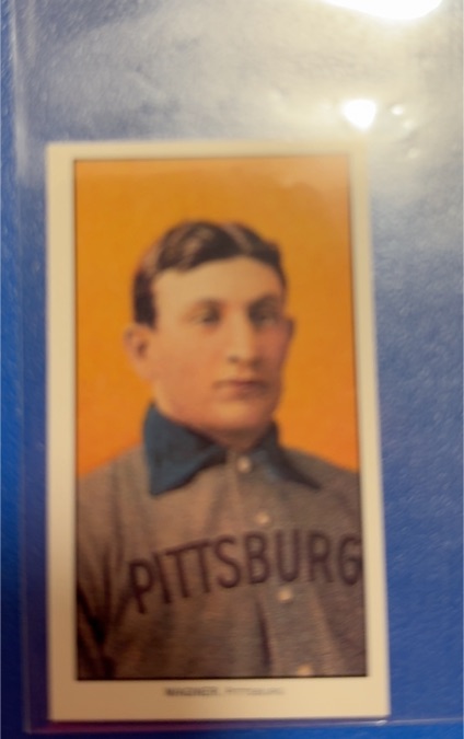 1909 T206 #150 Honus Wagner — front