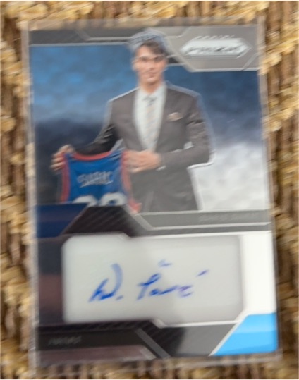 2016-17 Panini Prizm #36 Dario Saric Rookie Signatures Autograph — front