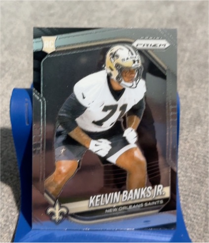 2025 Panini Prizm #347 Kelvin Banks Jr. — front