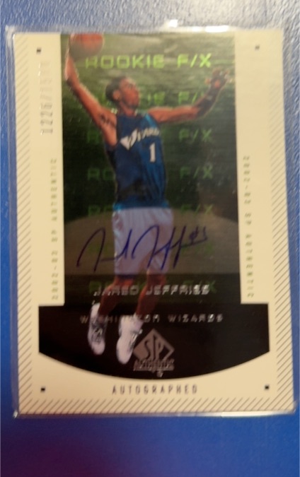 2002-03 SP Authentic #99 Jared Jeffries — front