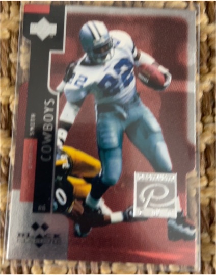 1998 Upper Deck Black Diamond Premium Cut #PC22 Emmitt Smith — front